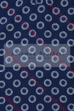 Load image into Gallery viewer, Easy Stretch Ladies Short Sleeve Tunic Daisy Print - Solomon Brothers Apparel
