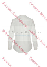 Load image into Gallery viewer, Elise Womens Plain Long Sleeve Blouse - Solomon Brothers Apparel
