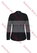 Load image into Gallery viewer, Elise Womens Plain Long Sleeve Blouse - Solomon Brothers Apparel
