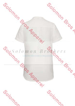 Load image into Gallery viewer, Elise Womens Plain Short Sleeve Blouse - Solomon Brothers Apparel
