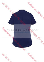 Load image into Gallery viewer, Elise Womens Plain Short Sleeve Blouse - Solomon Brothers Apparel
