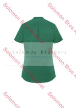Load image into Gallery viewer, Elise Womens Plain Short Sleeve Blouse - Solomon Brothers Apparel
