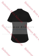 Load image into Gallery viewer, Elise Womens Plain Short Sleeve Blouse - Solomon Brothers Apparel
