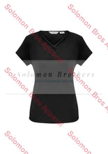 Load image into Gallery viewer, Emma Ladies Short Sleeve Top - Solomon Brothers Apparel
