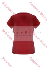 Load image into Gallery viewer, Emma Ladies Short Sleeve Top - Solomon Brothers Apparel
