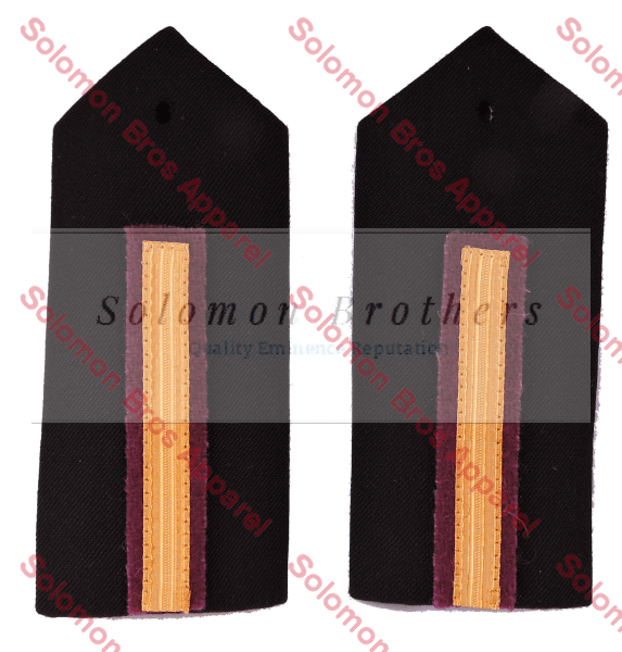 Engineer Cadet Hard Epaulettes - Merchant Navy Shoulder Insignia