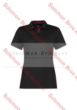 Load image into Gallery viewer, Equity Ladies Polo No. 1 Black/red / 6
