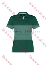 Load image into Gallery viewer, Equity Ladies Polo No. 1 Forest/white / 6
