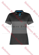 Load image into Gallery viewer, Equity Ladies Polo No. 1 Grey/cyan / 6
