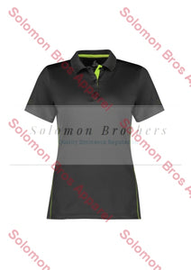 Equity Ladies Polo No. 1 Grey/fluoro Lime / 6