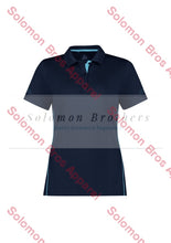 Load image into Gallery viewer, Equity Ladies Polo No. 1 Navy/sky / 6
