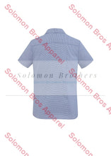 Load image into Gallery viewer, Gem Ladies Short Sleeve Blouse - Solomon Brothers Apparel
