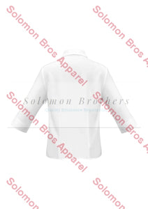 Haven Ladies 3/4 Sleeve Blouse White - Solomon Brothers Apparel