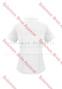 Haven Ladies Short Sleeve Blouse White - Solomon Brothers Apparel
