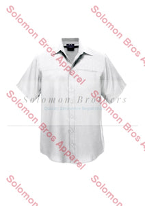 Haven Mens Short Sleeve Shirt White - Solomon Brothers Apparel