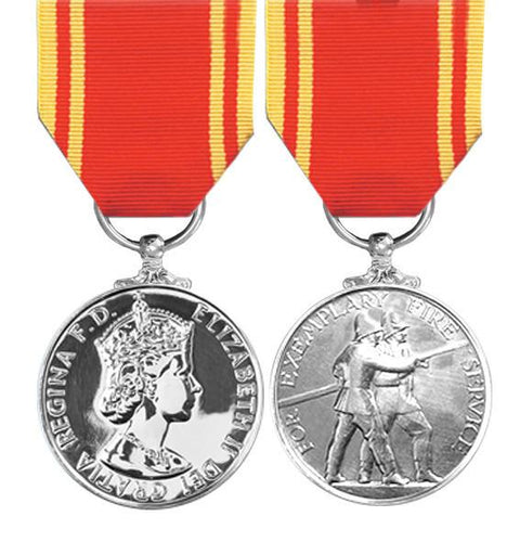 Fire Brigade Long Service & Good Conduct Medal - Solomon Brothers Apparel
