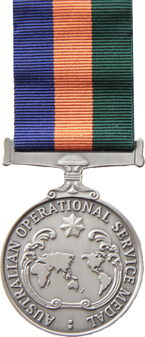 Australian Operational Service Medal Border Protection - Solomon Brothers Apparel