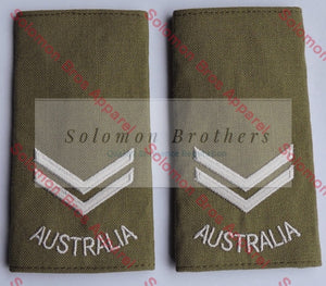 Insignia, Corporal, Army - Solomon Brothers Apparel