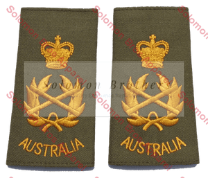Insignia Field Marshal Army Khaki Shoulder