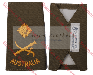 Insignia Major General Army Shoulder