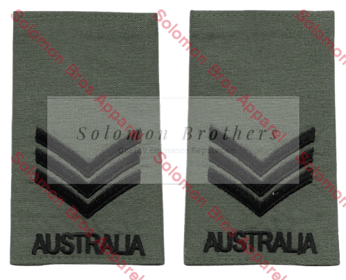 Insignia, Sergeant, RAAF - Solomon Brothers Apparel