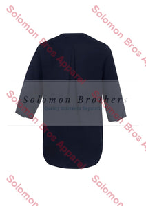 Laura Ladies 3/4 Sleeve Longline Blouse Corporate Shirt