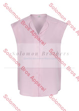 Load image into Gallery viewer, Laura Ladies Short Sleeve Blouse - Solomon Brothers Apparel
