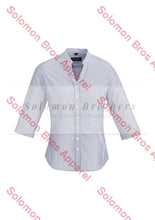 Load image into Gallery viewer, Lyon Womens 3/4 Sleeve Blouse - Solomon Brothers Apparel
