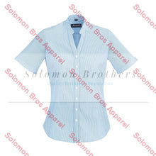 Load image into Gallery viewer, Lyon Womens Short Sleeve Blouse - Solomon Brothers Apparel
