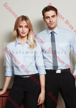 Load image into Gallery viewer, Majestic Ladies 3/4 Sleeve Blouse - Solomon Brothers Apparel
