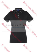 Load image into Gallery viewer, Martin Ladies Polo Black / Silver Grey 6
