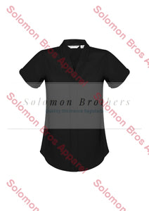 Megan Ladies Short Sleeve Blouse - Solomon Brothers Apparel