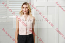 Load image into Gallery viewer, Megan Ladies Sleeveless Blouse - Solomon Brothers Apparel
