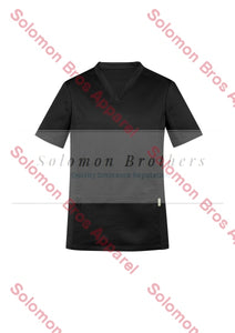 Mens Cotton Rich V-Neck Scrub Top - Solomon Brothers Apparel
