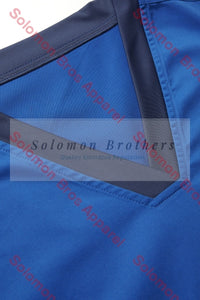 Mens Cotton Rich V-Neck Scrub Top - Solomon Brothers Apparel