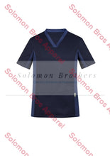 Load image into Gallery viewer, Mens Cotton Rich V-Neck Scrub Top - Solomon Brothers Apparel
