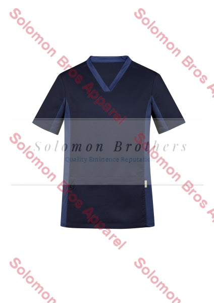Mens Cotton Rich V-Neck Scrub Top - Solomon Brothers Apparel