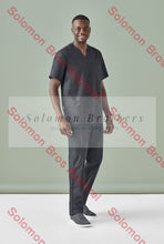 Load image into Gallery viewer, Mens Cotton Rich V-Neck Scrub Top Health &amp; Beauty
