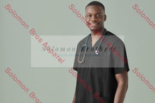 Load image into Gallery viewer, Mens Cotton Rich V-Neck Scrub Top Health &amp; Beauty
