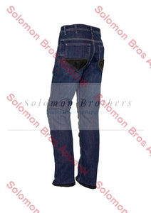 Mens Heavy Duty Cordura Stretch Work Jeans - Solomon Brothers Apparel