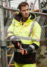Load image into Gallery viewer, Mens Hi Vis ARC Rated Anti Static Waterproof Jacket - Solomon Brothers Apparel
