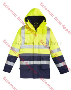 Mens Hi Vis ARC Rated Anti Static Waterproof Jacket - Solomon Brothers Apparel