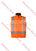Load image into Gallery viewer, Mens Hi Vis Basic 4 in 1 Waterproof Jacket - Solomon Brothers Apparel
