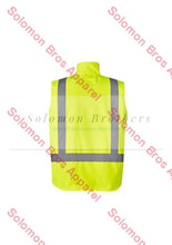 Load image into Gallery viewer, Mens Hi Vis Basic 4 in 1 Waterproof Jacket - Solomon Brothers Apparel
