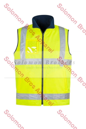 Mens Hi Vis Lighweight Waterproof Vest - Solomon Brothers Apparel