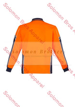 Load image into Gallery viewer, Mens Hi Vis Squad L/S Polo - Solomon Brothers Apparel
