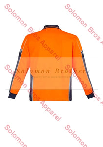 Mens Hi Vis Squad L/S Polo - Solomon Brothers Apparel