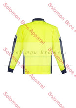 Load image into Gallery viewer, Mens Hi Vis Squad L/S Polo - Solomon Brothers Apparel
