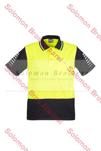 Mens Hi Vis Zone Polo - Solomon Brothers Apparel