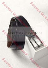 Load image into Gallery viewer, Mens Leather Reversible Belt - Solomon Brothers Apparel
